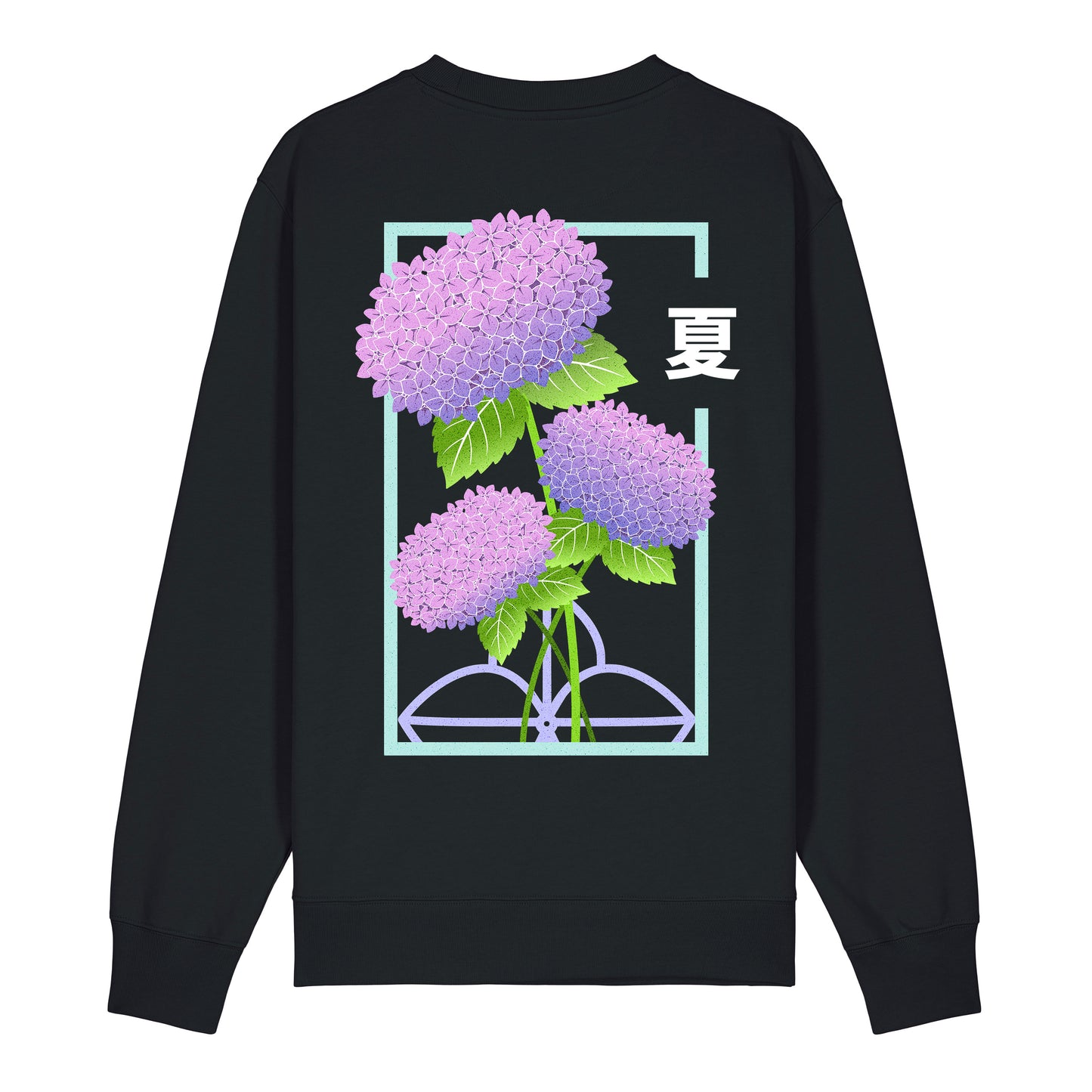 Seasons of Japan / Sweatshirt Hydrangea Summer