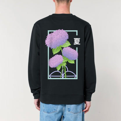 Seasons of Japan / Sweatshirt Hydrangea Summer
