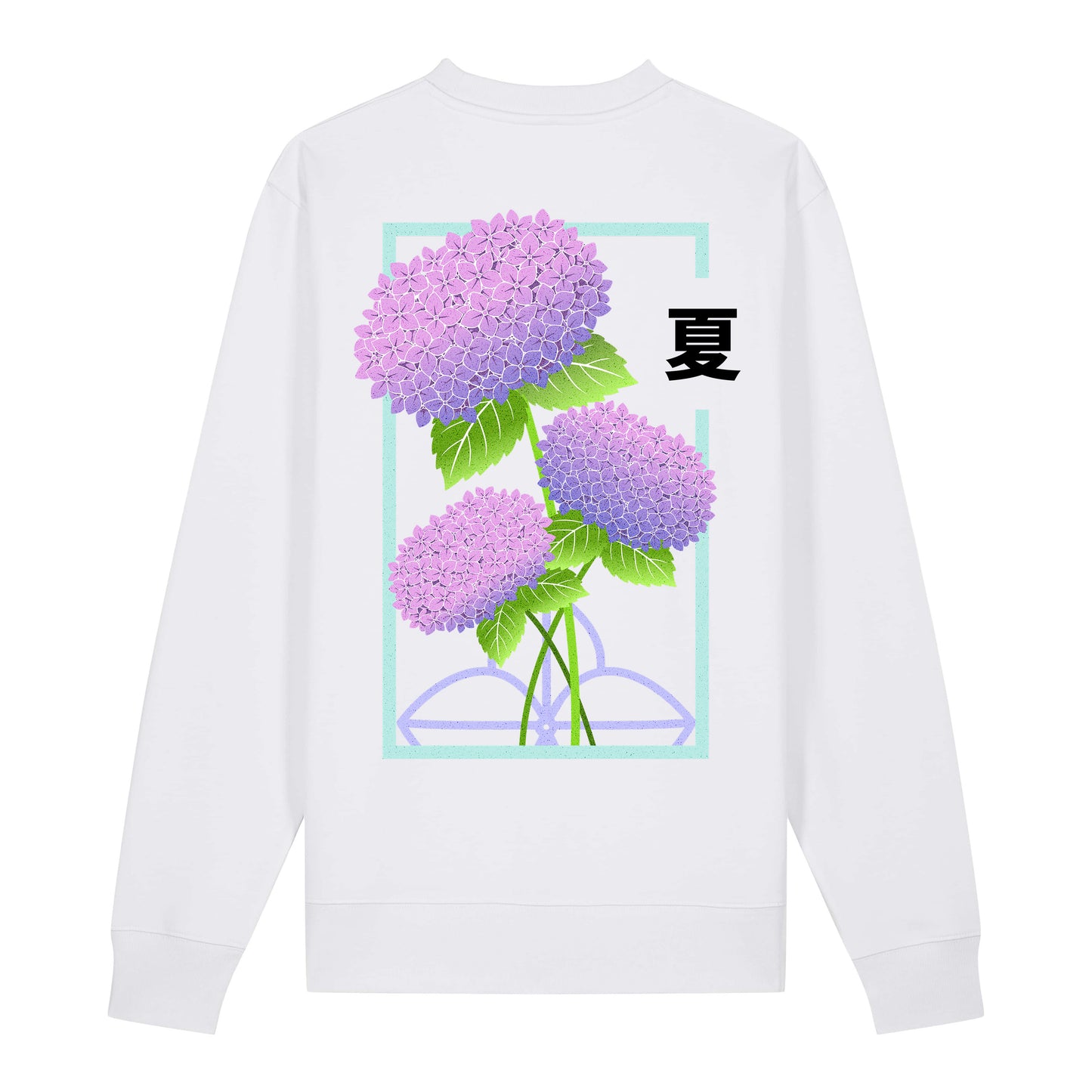 Seasons of Japan / Sweatshirt Hydrangea Summer