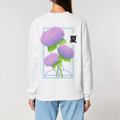 Seasons of Japan / Sweatshirt Hydrangea Summer